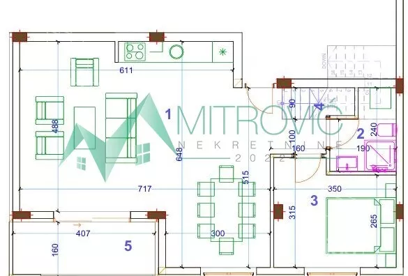 Troiposoban stan | 4zida