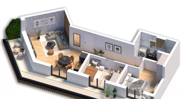 Trosoban stan | 4zida