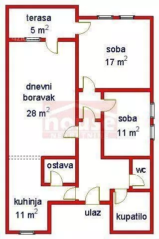 Trosoban stan | 4zida