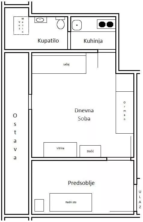 Garsonjera | 4zida