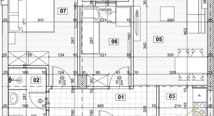 Trosoban stan | 4zida