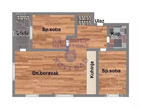 Trosoban stan | 4zida