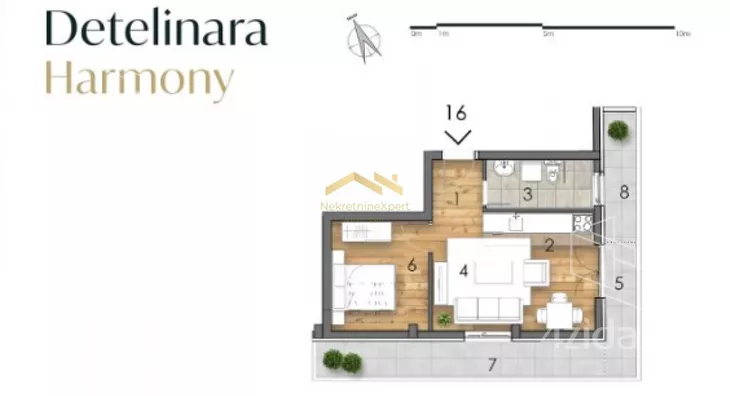 Dvosoban stan | 4zida