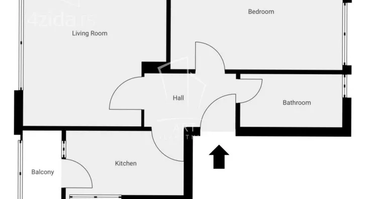 Dvosoban stan | 4zida