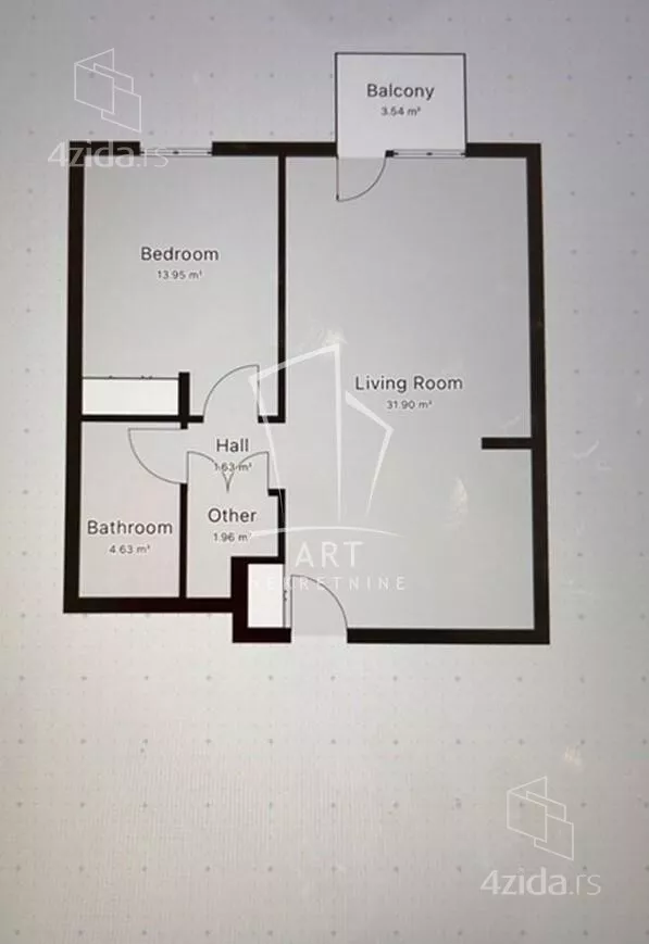 Dvosoban stan | 4zida