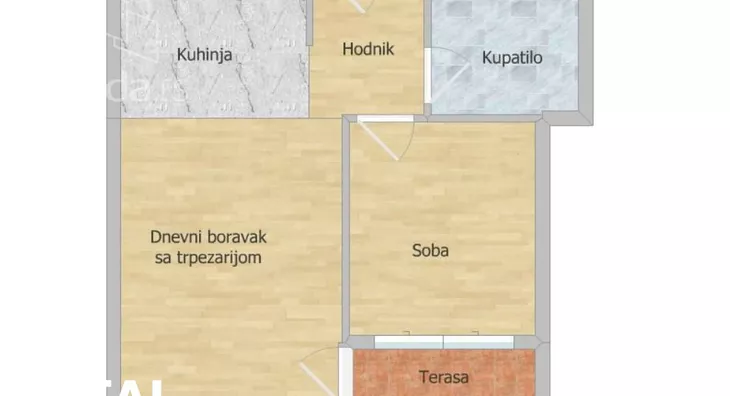Dvosoban stan | 4zida