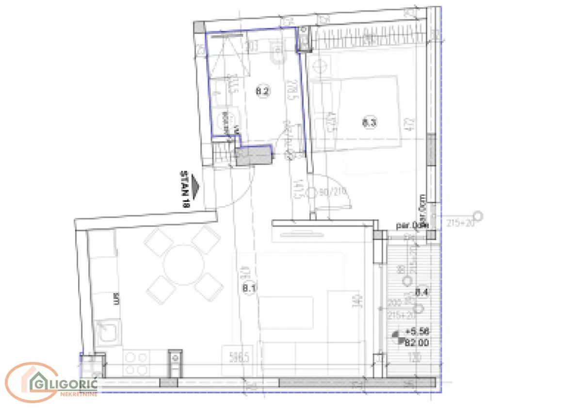 Dvosoban stan | 4zida