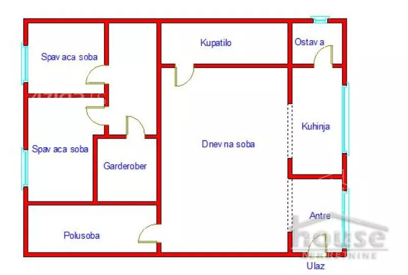 Trosoban stan | 4zida