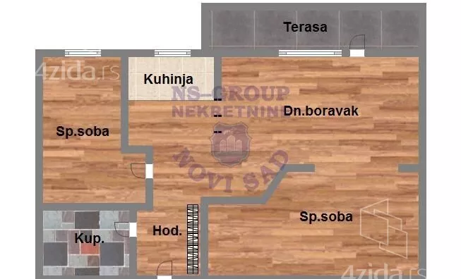 Dvoiposoban stan | 4zida