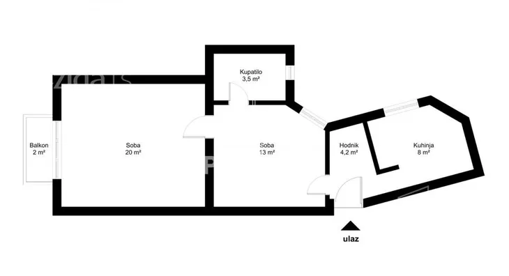 Dvosoban stan | 4zida