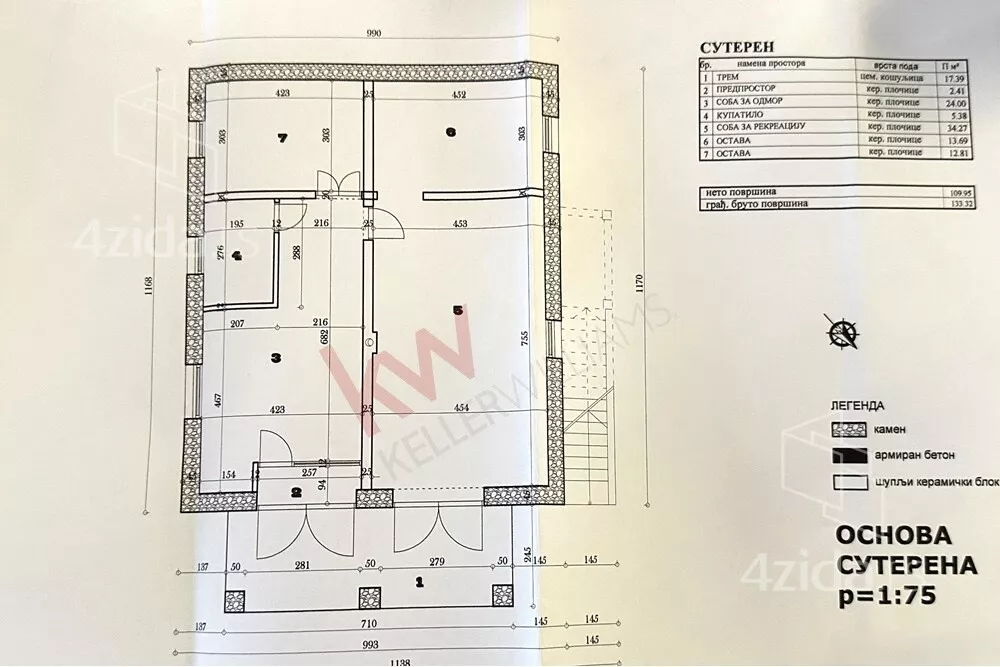 2-etažna kuća | 4zida