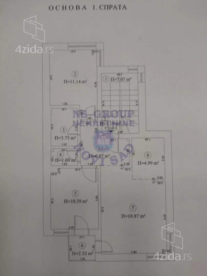 Trosoban stan | 4zida