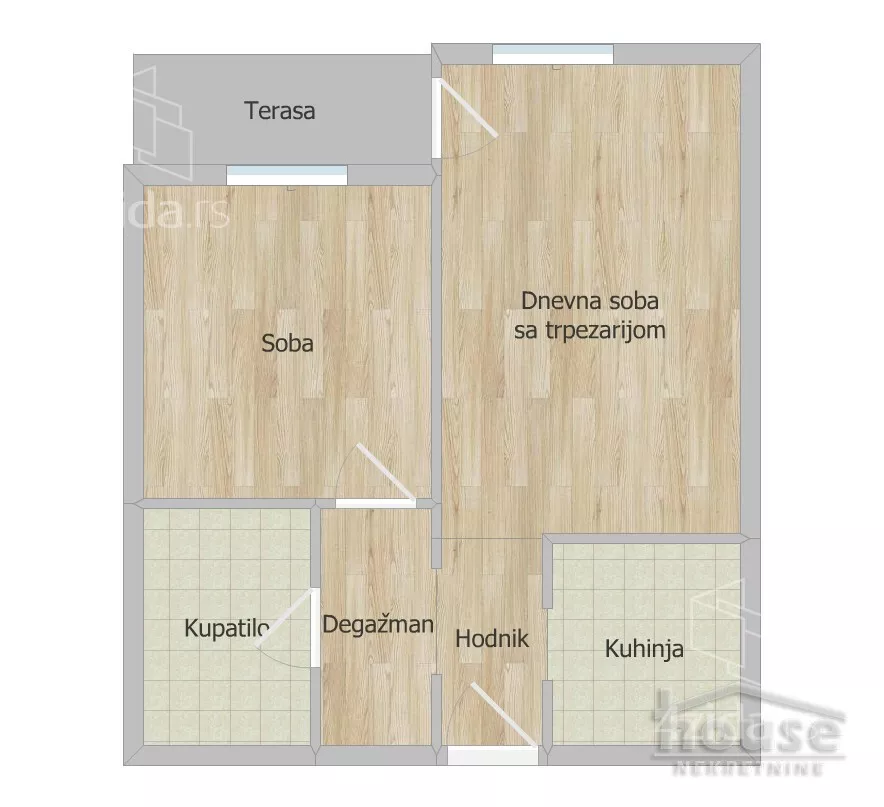 Dvosoban stan | 4zida