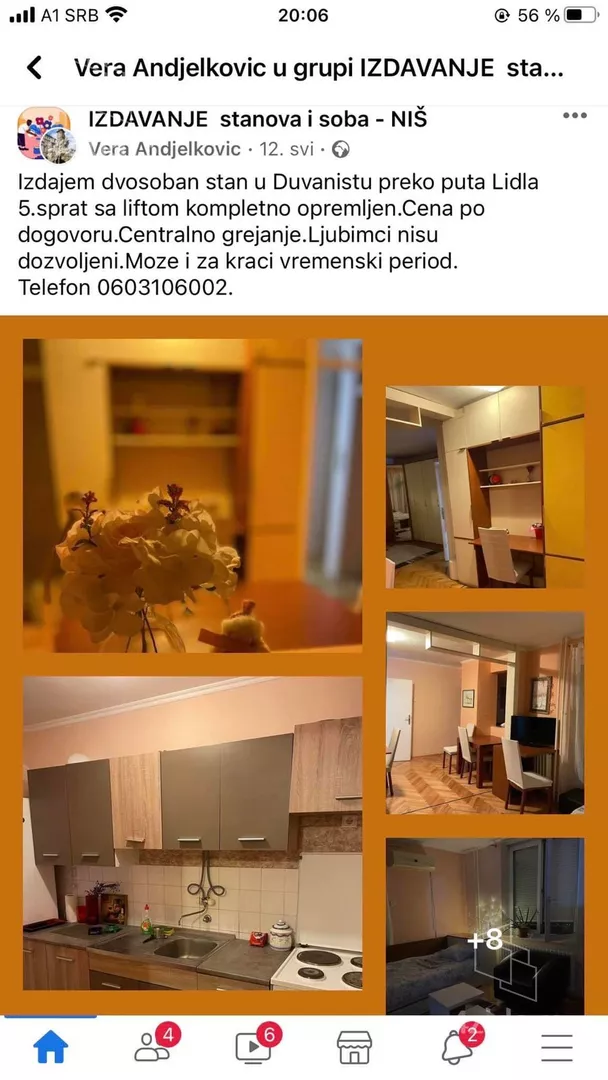 Dvosoban stan | 4zida