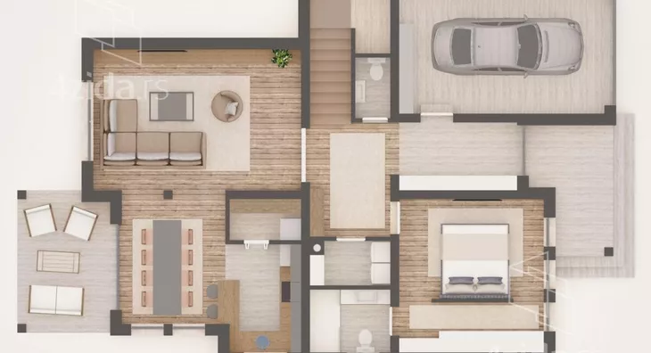 1-etažna kuća | 4zida