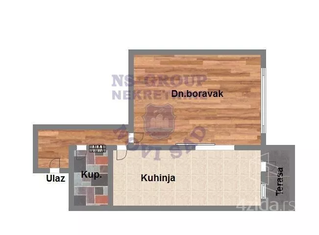 Jednosoban stan | 4zida