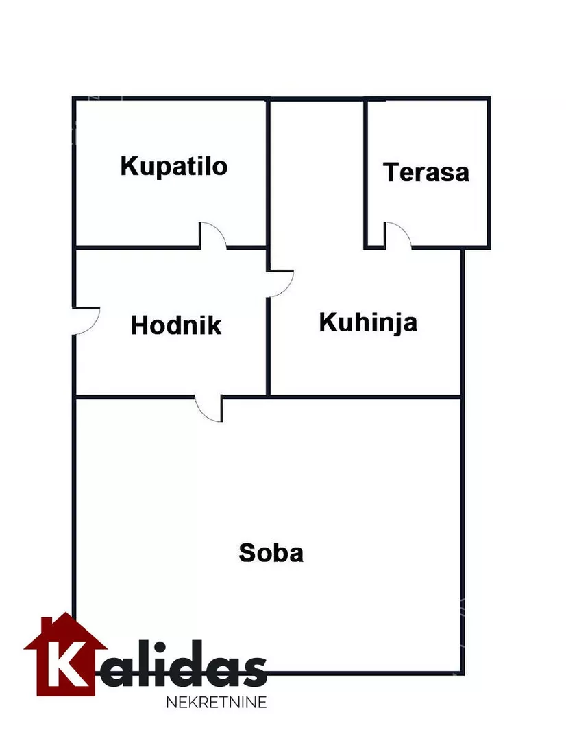 Jednosoban stan | 4zida