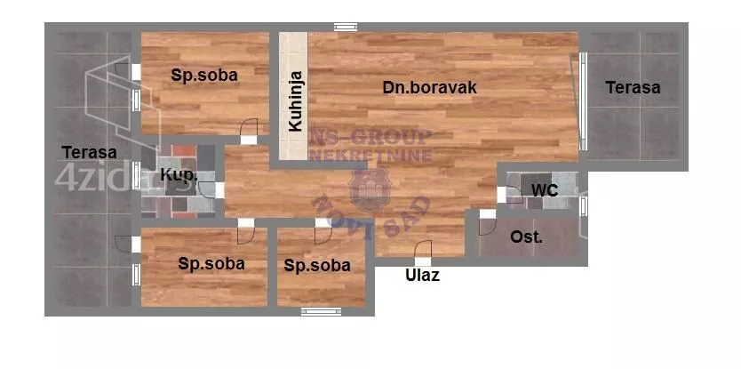 Četvorosoban stan | 4zida