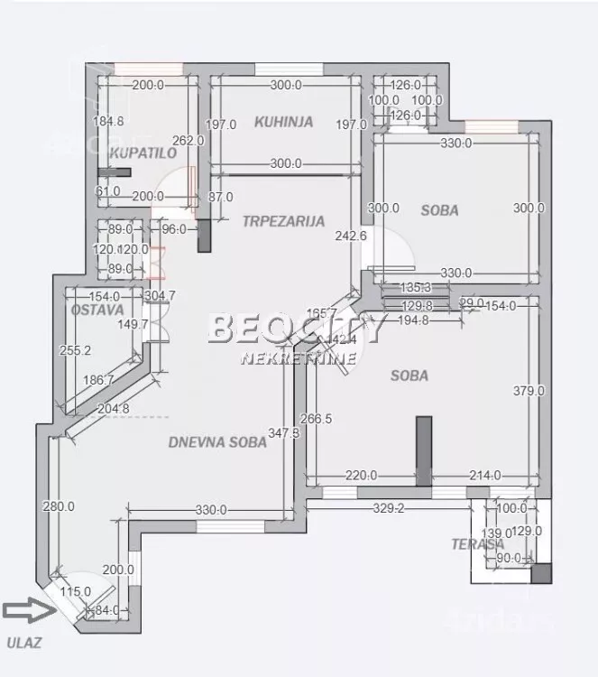 Trosoban stan | 4zida