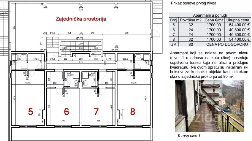 Garsonjera | 4zida