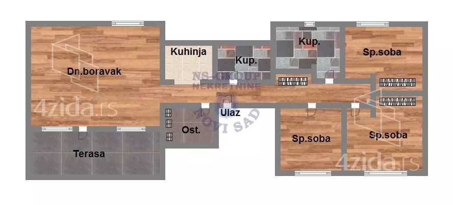Četvorosoban stan | 4zida