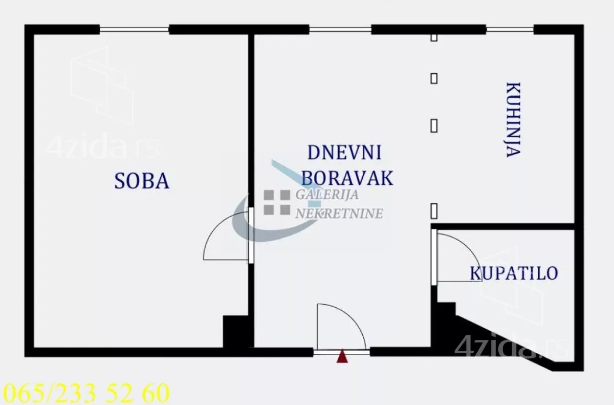 Dvosoban stan | 4zida