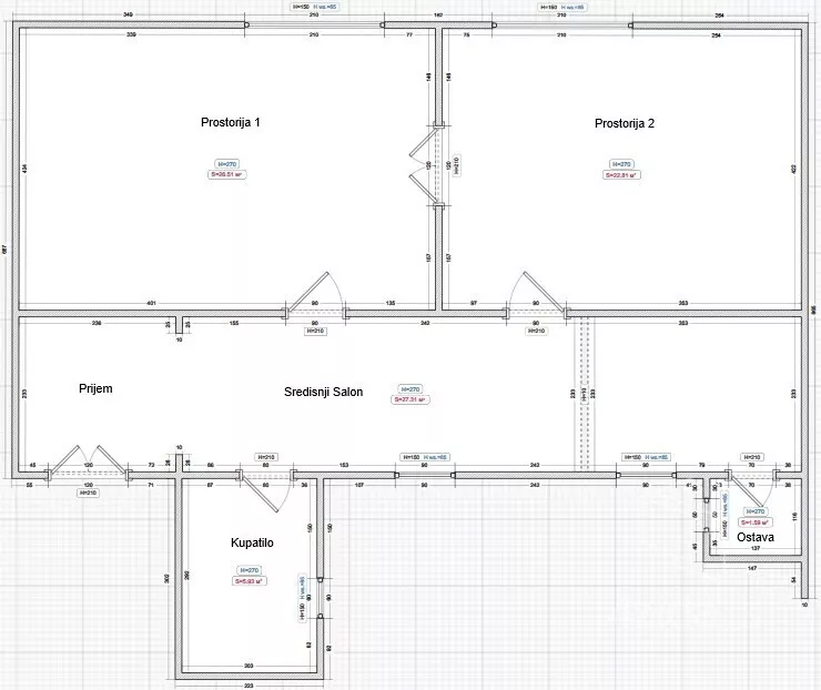 Trosoban stan | 4zida
