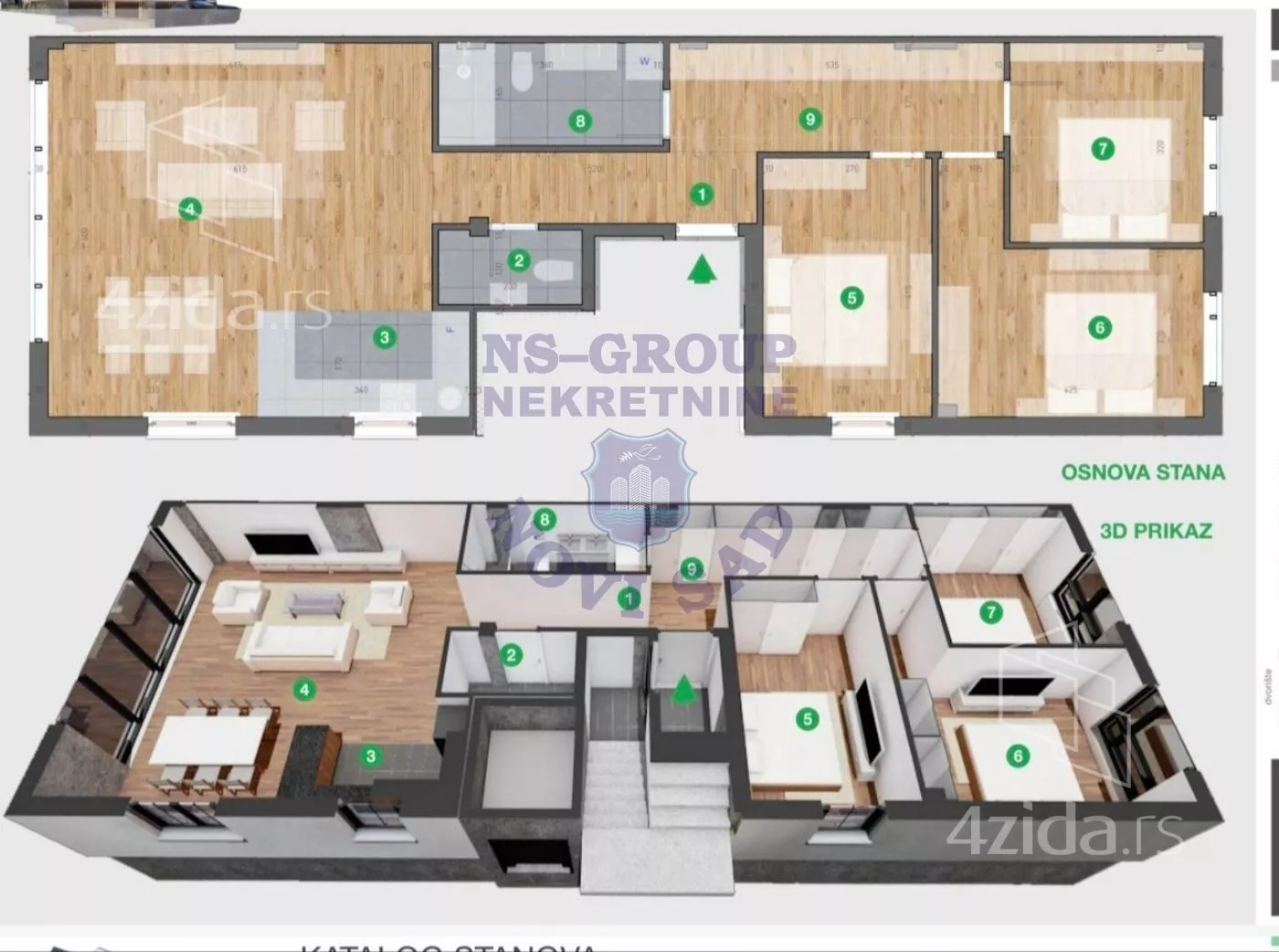 Četvorosoban stan | 4zida