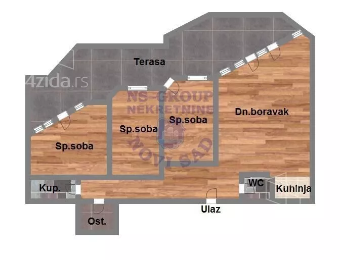 Četvorosoban stan | 4zida