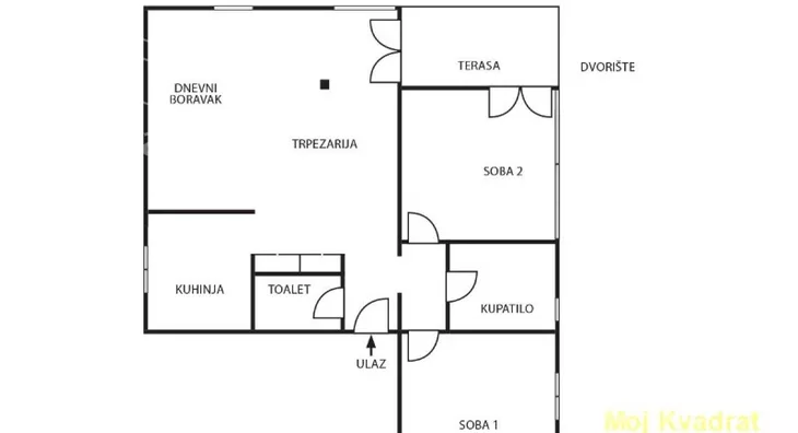 Trosoban stan | 4zida