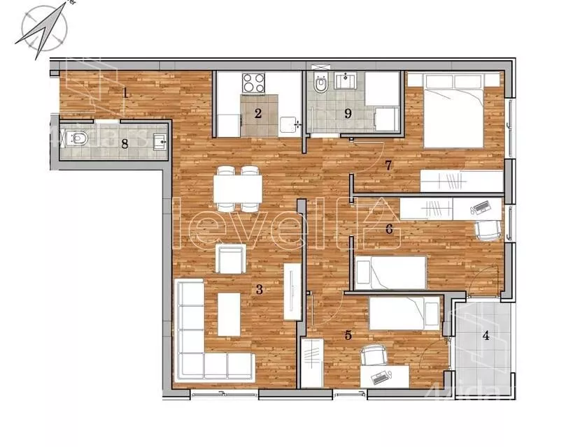 Četvorosoban stan | 4zida