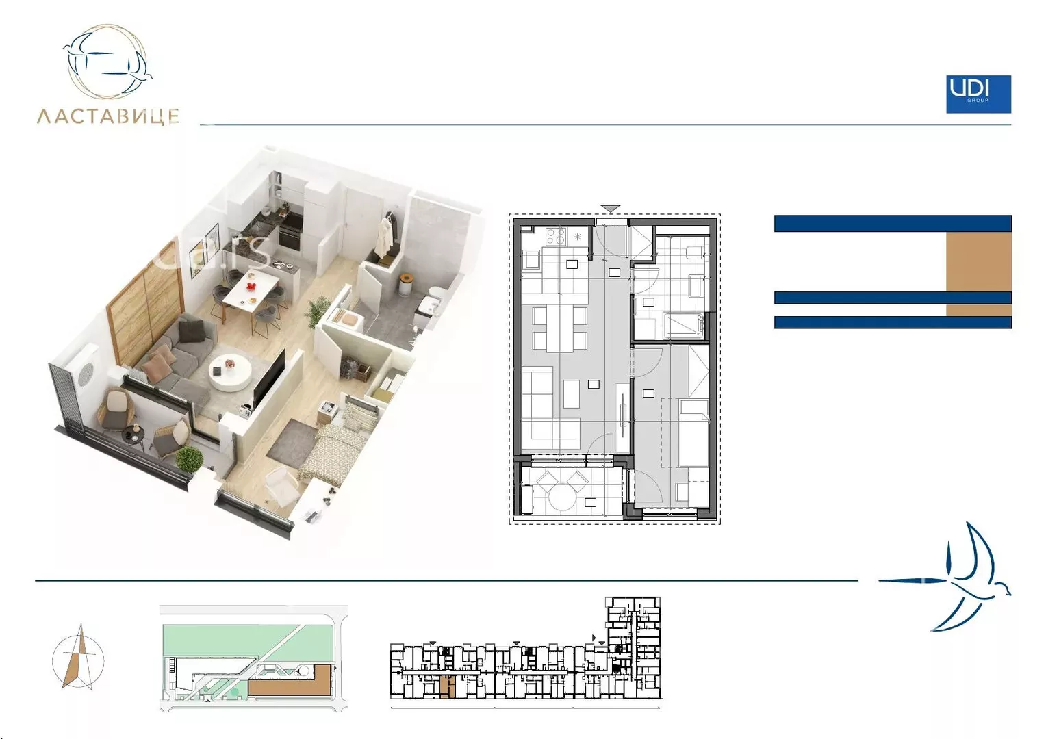 Jednoiposoban stan | 4zida