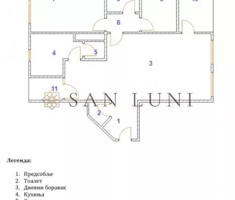 Trosoban stan | 4zida