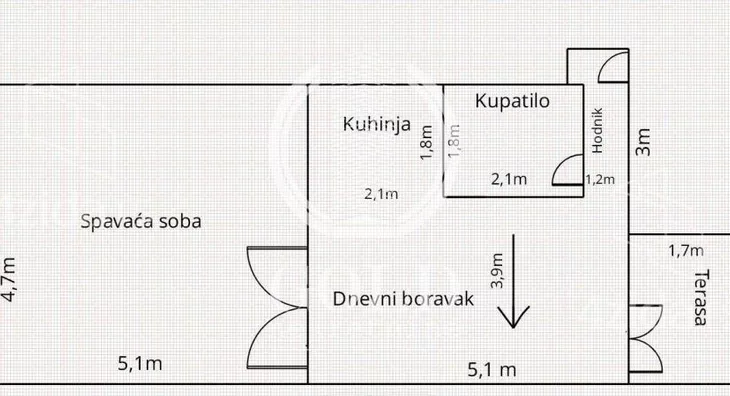 Dvosoban stan | 4zida