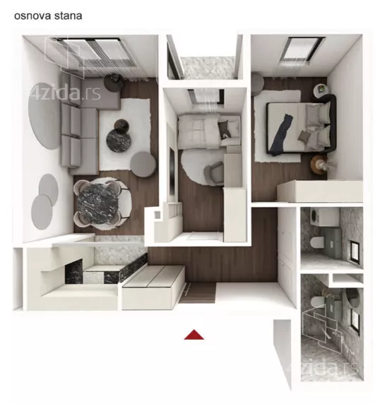 Dvoiposoban stan | 4zida