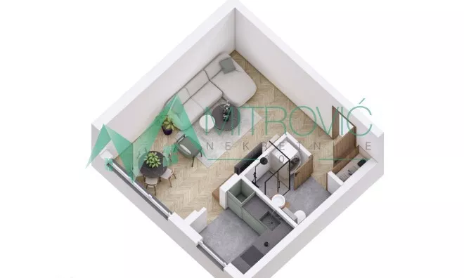 Jednosoban stan | 4zida