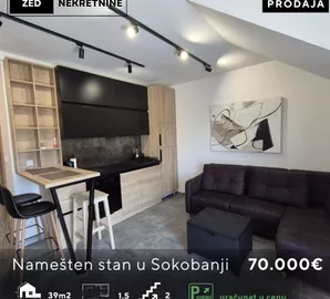 Carina, Gradske lokacije, Sokobanja, 1.5 stan | 4zida.rs