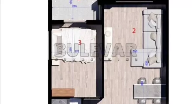 Dvosoban stan | 4zida