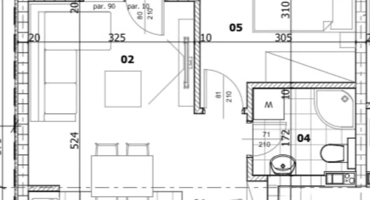 Jednoiposoban stan | 4zida