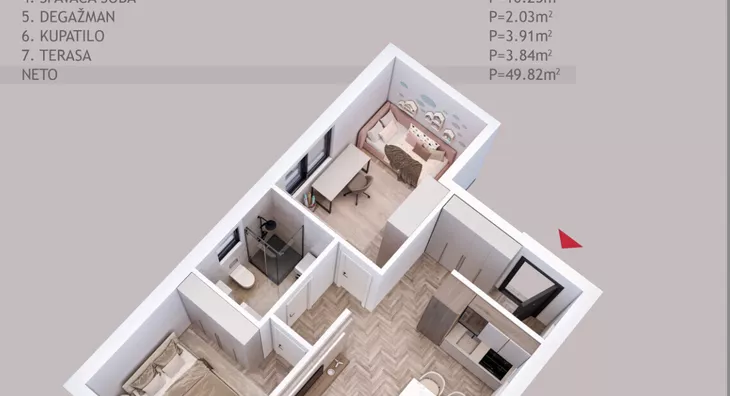 Dvoiposoban stan | 4zida