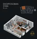 Dvoiposoban stan | 4zida