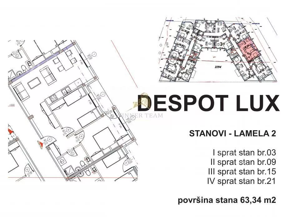 Dvoiposoban stan | 4zida