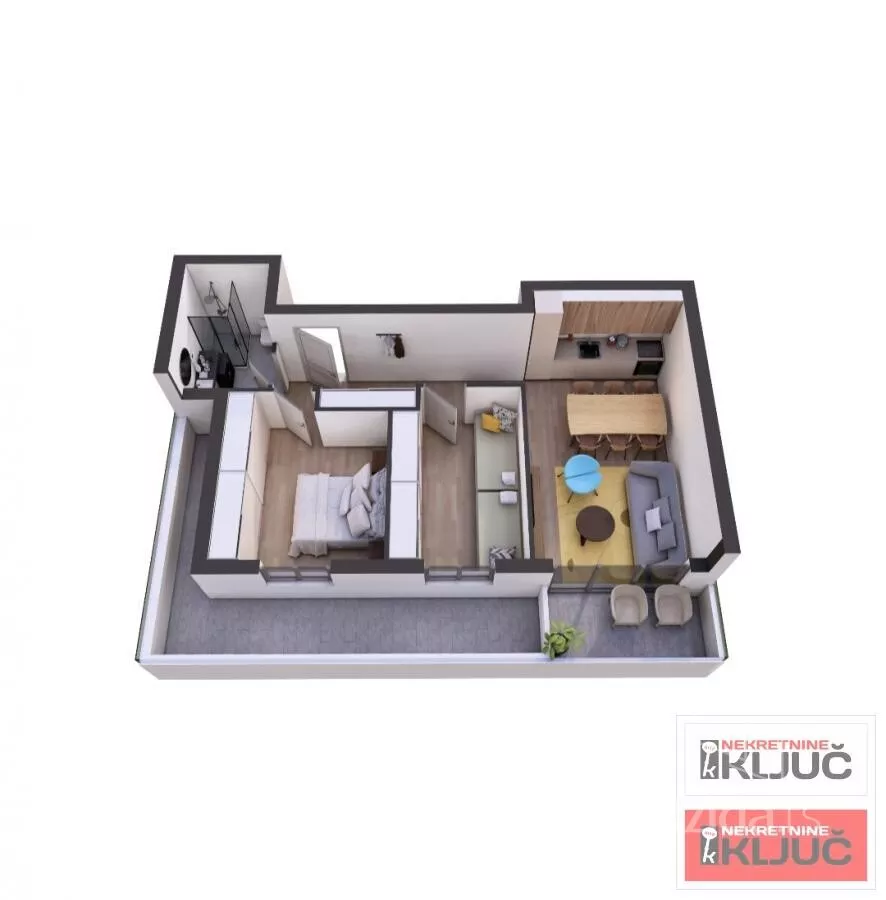 Dvoiposoban stan | 4zida