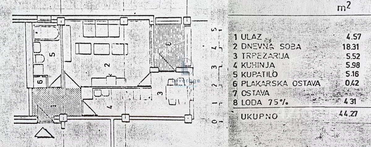 Jednoiposoban stan | 4zida
