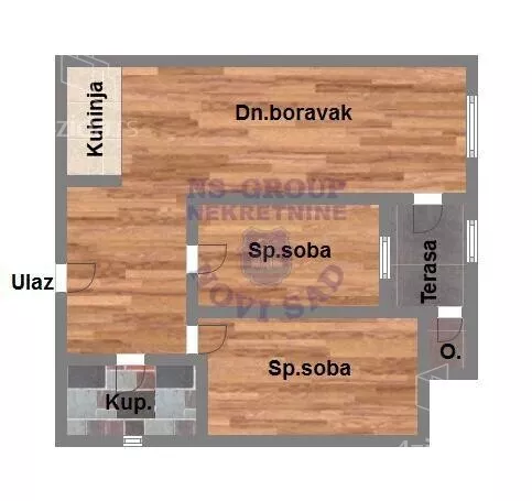 Trosoban stan | 4zida