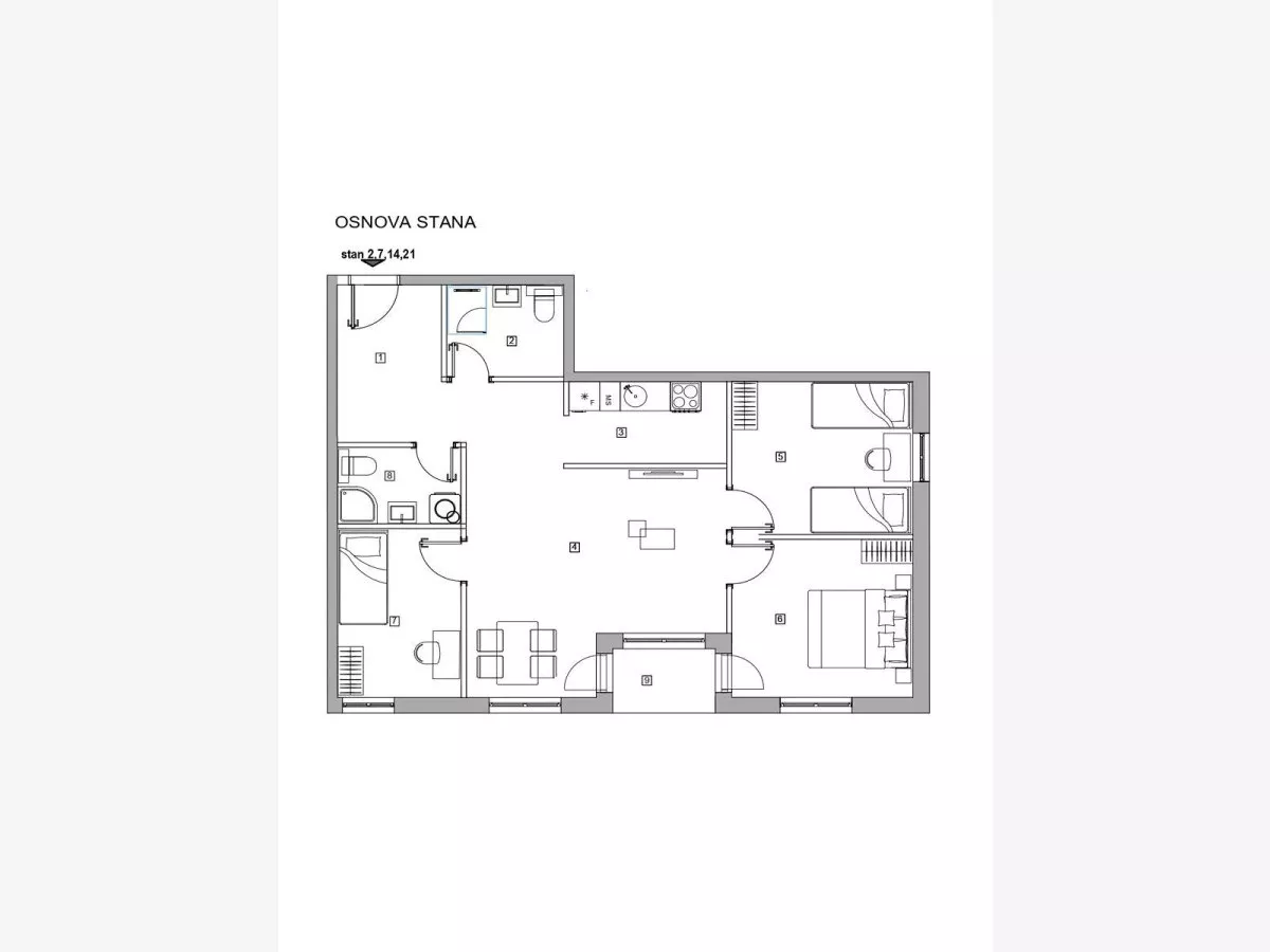 Četvorosoban | 4zida