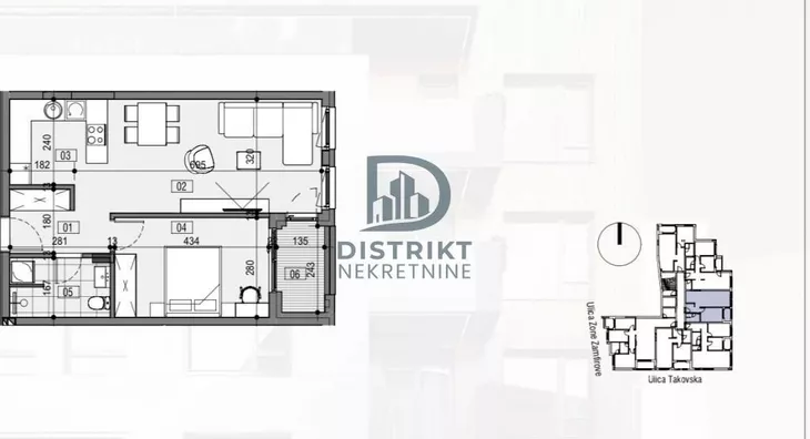 Dvosoban stan | 4zida