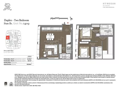 Stan na prodaju · 106 m² · Beograd na vodi, Savski Venac, Beograd