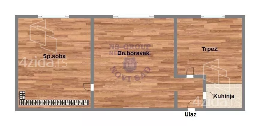 Dvosoban stan | 4zida