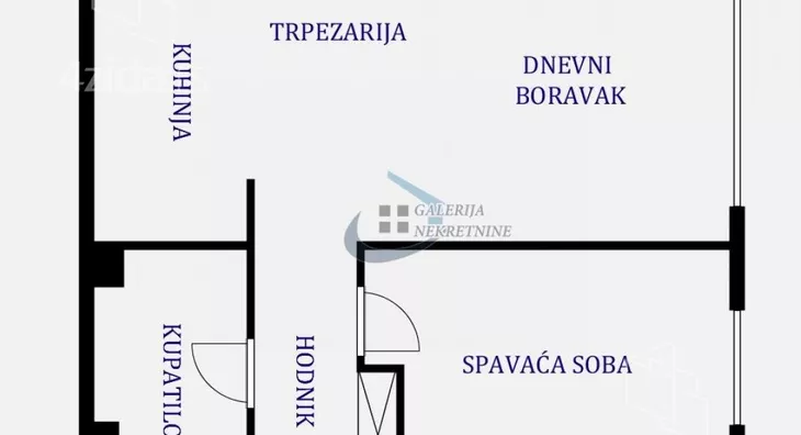 Dvosoban stan | 4zida